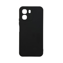 Capa de Silicone com Moldura de Câmera para Oppo A6 4G/Oppo A6 5G/Oppo A6x 4G/Oppo A6x 5G Preto